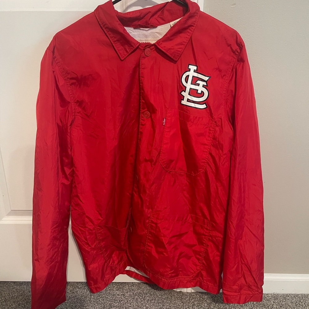 Levi's Vibrant Red MLB Cardinals Jacket